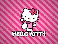 BTS Hello Kitty Coloring image