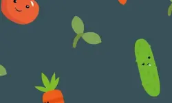 Garden Rush. Vegetables Escape image