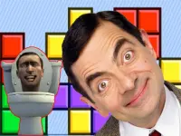Mr Bean & Skibidi Tetris image