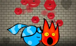 Fireboy and Watergirl Kiss image