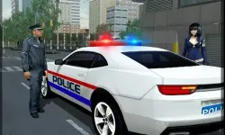 American Fast Police Car Driving Game 3D image