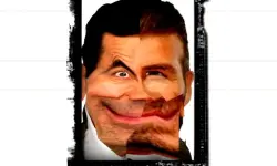 Funny Mr Bean Face HTML5 image