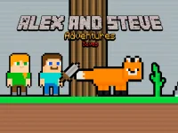 image bg Alex and Steve Adventures Saves