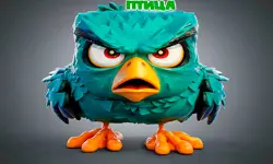 angry bird vs pig image