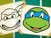 Ninja Turtles Coloring Book image