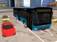 Bus Parking Cityscape Depot image