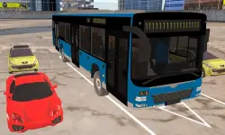 Bus Parking Cityscape Depot image