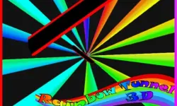 Rainbow Tunnel 3D image