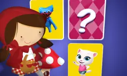 Little Red Riding Hood Memory Card Match image