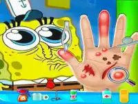 Spongebob Hand Doctor Game Online - Hospital Surge image