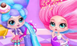 Cotton Candy Style Hair Salon - Fancy Hairstyles image