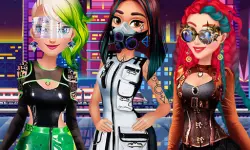 Cyberpunk City Fashion image