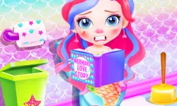 Baby Mermaid Caring Games image