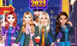 Fashion Girl New Year Eve image