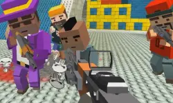 GunGame shooting warfare: blocky combat image