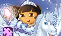 Dora Winter Holiday Puzzles image