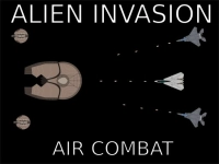 image bg Air Combat. Alien Invasion