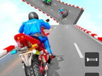 Mega Ramp Stunt Moto - Fun & Run 3D Game image