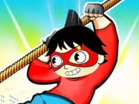 Zipline Rescue Adventure Game image