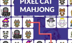 Cat Pixel Mahjong image
