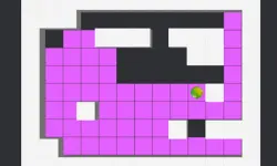 Colored Maze Puzzle image