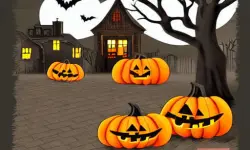 Haunted Halloween Hidden Object image