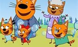 Cat Family Educational Games - Game For Kids image