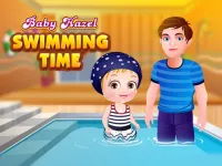 image bg Baby Hazel Swimming Time