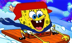 SpongeBob Winter Puzzle image