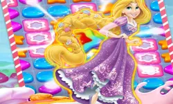 Princess Rapunzel Puzzles & Match3 Games Online image
