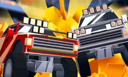 Blocky Driver Cars Demolition image