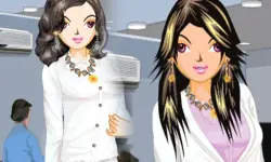 Office Girl Dress up image