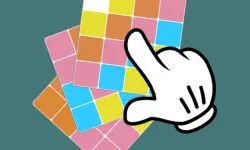 Sliding puzzle. Get the pattern image