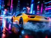 Neon City Drift Racing image