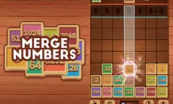 Merge Numbers : Wooden edition image