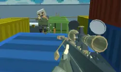 Shooting Blocky Combat Swat GunGame Survival image