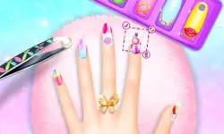 Nail Salon Girl Games image