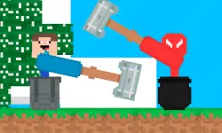 Stickman vs Noob Hammer image