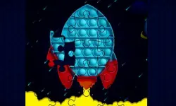 Pop It Rockets in Space Jigsaw image