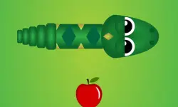 Snake Eats Apple image