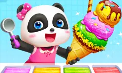 Little Panda Ice Cream Game image