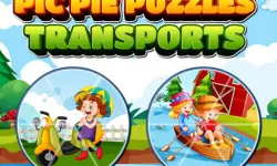 Pic Pie Puzzles Transports image