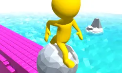 Roll Run 3D - Tap to roll image